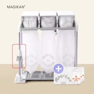 매직캔 애니크러시_ 다용도 분리수거함+리필3롤 _SET_MR280WG3XP+280R3W