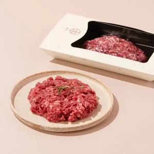 [조우] [냉장] [1++ No.9] 한우 칼로 다진 다짐육 200g