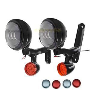 오토바이 안개등 할리데이비슨 블랙 Classic 턴시그널 1 25인치 King 인치