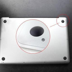 맥북용 OEM 바닥 케이스 고무 발 패드, 노트북 교체, 프로 레티나 A1398 A1425 A1502 용 블랙 매트, 세트당