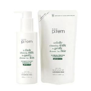 메이크프렘 세이프 미 릴리프 모이스처 클렌징밀크 200ml+리필 100ml x2SET (AD)