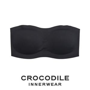 [크로커다일] 감탄브라 퓨징 오프숄더 브라 블랙 CDWBR5N26T