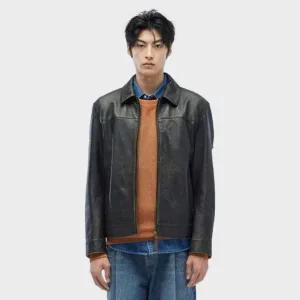 [롯데백화점]시리즈 빈티지 집업 양가죽 자켓(SAUDW24011CHX)