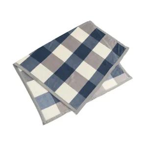 체크 낮잠이불 항공담요 모포 쇼파블랭킷 자취용품