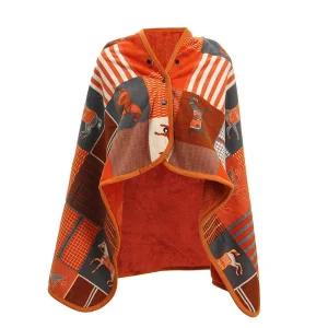 겨울 사무실 여성망토 겸 무릎담요 자취용품 여행이불