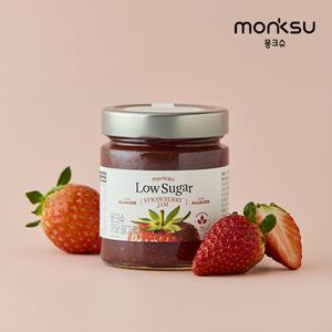 [몽크슈] 저당 저칼로리 알룰로스 딸기잼 260g
