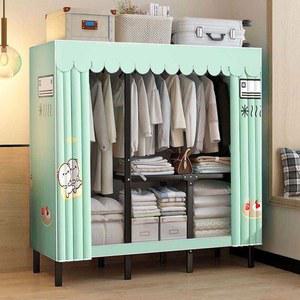 대형 조립식 옷장 수납장 기숙사 행거 원룸 간이 비키니옷장