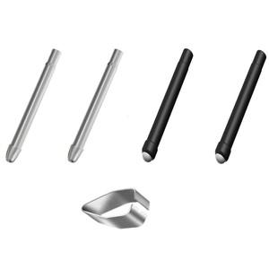 클립 교체 펜 펜촉 키트가 있는 금속 HB 팁 Microsoft Surface Pro 7 6 5 4 시리즈용 고감도 리필