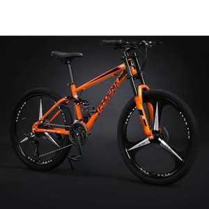 산악 자전거 오프로드 라이더 사이클 운동 MTB 바이크 자전거(24인치/24속도)+3날휠-다크그레이