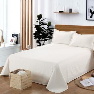 호텔식 매트리스커버 포근한 화이트 플랫시트 인테리어 침대커버 3size