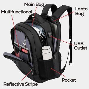디지털 카메라용품 스위스 밀리터리 남성용 노트북 비즈니스 배낭 17 인치 패션 스쿨 방수 USB 대용량 가방