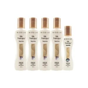 [실크테라피][최신상] 실크테라피 리페러티브 헤어 에센스 아르간 오일 126ml 4개+59ml