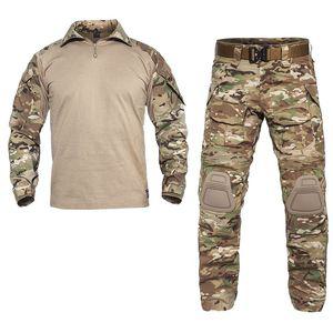 전투복 멀티캠 룩 택티컬 전술복 밀리터리 위장 남성용 유니폼