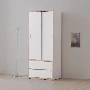 비바 뉴빅 800 슬라이딩 서랍 옷장 긴옷장형 LJY407