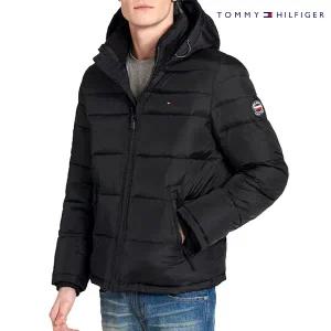 [타미힐피거] 퀼팅 후드 패딩 자켓 (KJO5081A-K)