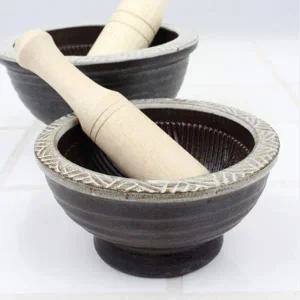 [여주도예촌] 여주도자기 깨갈이 미니 절구세트