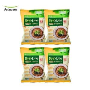 [풀무원][풀무원식품] 지구식단 두유면 들기름막국수 2인분(421.4g) x 4봉