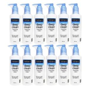 뉴트로지나 딥클린 클렌징 로션 200mL x 12개