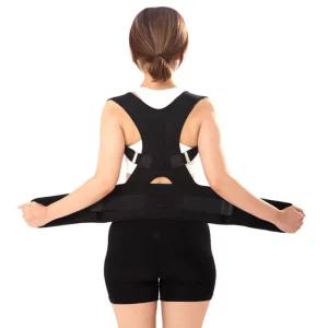 허리교정 거북목 교정보호대 등 바른자세 척주 허리