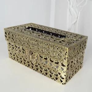 추카추카넷 퀸즈 앤틱 티슈케이스(골드)카바 장식용 인테리어 엔틱 고급 티슈함 티슈통 커버