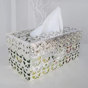 추카추카넷 퀸즈 앤틱 티슈케이스(실버)카바 장식용 인테리어 엔틱 고급 티슈함 티슈통 커버