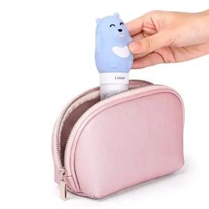 곰돌이 여행용 실리콘 공병 3color 화장품 샴푸 린스 로션 소분 리필 용기