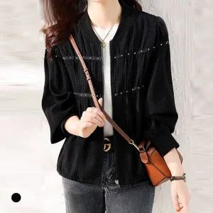 KARRA 캐주얼메탈포인트점퍼_A5F0255