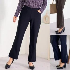 [엄마옷  동치트임진주장식밴딩바지