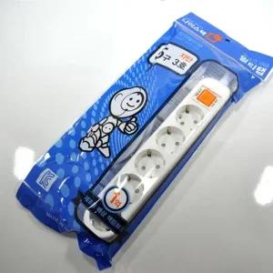 MAGICCLEAN 나이스텍 멀티탭 5구 3호 차단 (2.5M)