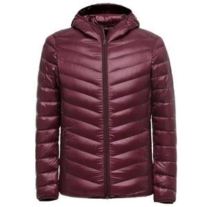 남성 겨울 재킷 후드 초경량 패딩 코트 두꺼운 파카 따뜻한 아우터