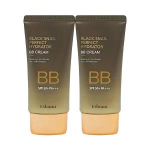 애슈미 블랙 스네일 비비크림 50mlx2개 BB크림 톤업 자외선차단 3중기능성 화장품