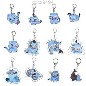  케이팝데몬헌터스굿즈 케데헌 더피키링 까치호랑이 아크릴키링 12개세트 키홀더 열쇠고리