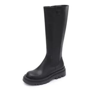 [금강제화]FAIR LADY 여성 드레스 청키 밴드 롱부츠 RICBOC4013WFAIK1