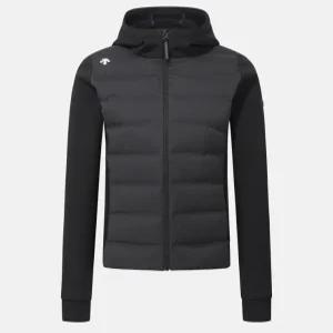 데상트 여성 트레이닝 하이브리드 기모 집업 자켓 B1 SQ322PFT91 BLK0 IVY0