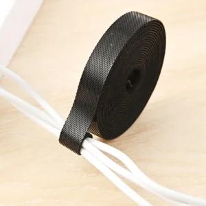 잘라쓰는 케이블 정리 테이프/선정리/타이/고정/스트랩/전선/찍찍이/스트립/밴드/홀더/고정끈/충전선/튼튼