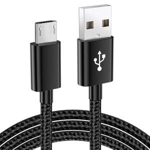 Xbox One 컨트롤러용 PS4 컨트롤러 충전 케이블, 소니 플레이스테이션 4 듀얼쇼크용 마이크로 USB 케이블 PS4 충전 코드, PS 4 슬림 프로 게임 콘솔, Xbox One S X 6피트용 브레이드 마이크로 B 충전 와이어