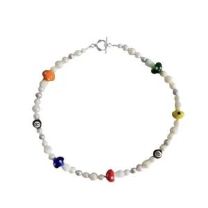 이영자 목걸이 진주 패션 악세사리 여성 비즈목걸이 담수