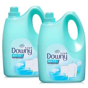 다우니 초고농축 실내건조 엑스퍼트 프레시클린 섬유유연제 본품 4L 2개