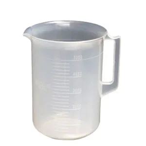 [콩심팥심]플라스틱비커 5000cc주방 계량컵 학교 실험실 손잡이