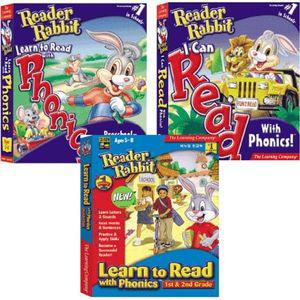 CD-ROM 리더래빗 파닉스 세트