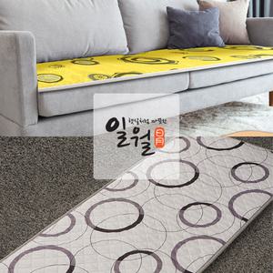 일월 미니 싱글/절전형 70W 카본매트/숯황토방 전기매트 싱글 /일월매트 전기장판 방석