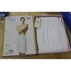 1 매 TRY 새 네오자수 슬립팬티 모시 5부하   90호 갱수네 파자마 까실까실 모시메리 하의