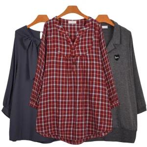 국내제작 빅사이즈여성의류 마마걸 큰옷 77사이즈 블라우스/원피스/롱티셔츠/남방/오피스룩 마마걸