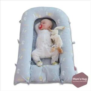 맘스허그 아기 바디필로우  뒤집기방지쿠션  아기베개