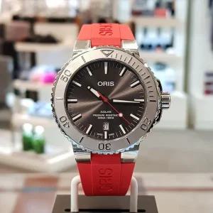 [대구백화점] [오리스(ORIS)]아퀴스 데이트 릴리프 오토매틱(733 7730 4153-07 4 24 66EB)