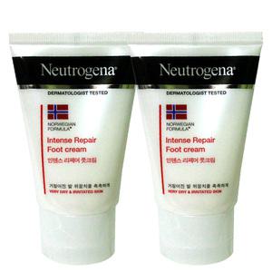 뉴트로지나 인텐스리페어 풋크림56gx2개