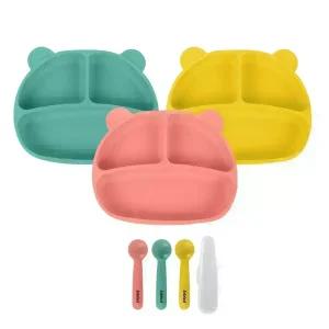 [베베락] 엘파 실리콘 흡착식판세트