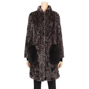 [진도 끌레베](의정부점)진도 Klever 폭스포켓 스크랩 유색 밍크 코트 (K2W1MC89_)