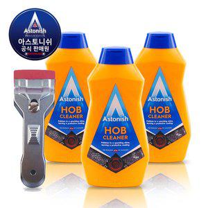 [아스토니쉬]인덕션 하이라이트 클리너 500ml + 전용스크래퍼 3세트