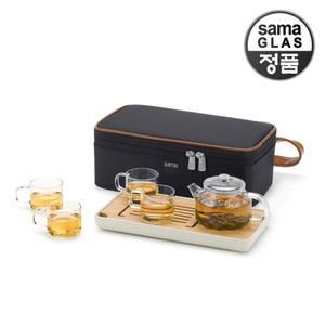 사마도요 휴대용 티포트 티세트  4인용  L006